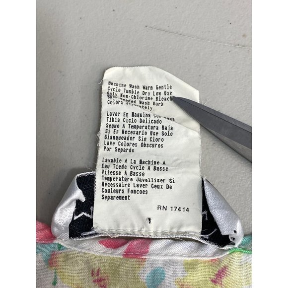 Vintage Miss Elaine Classics Floral Robe House Dress M Full Zip Lace Modest - Picture 9 of 15